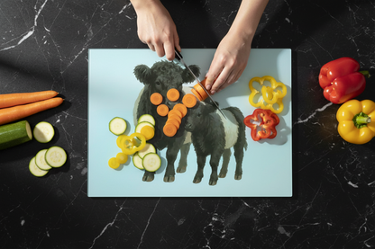 Belted Galloway Chopping Board - Belted Galloway Worktop Saver