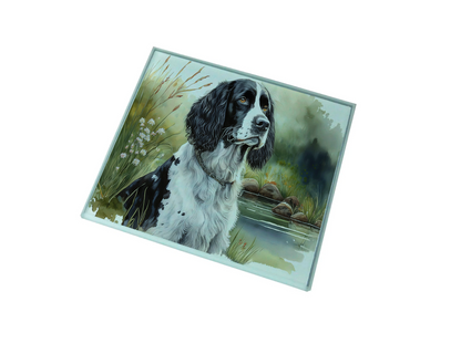 Spaniel Glass Coaster (Set of 4)