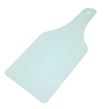 Funny Donkeys Bottle Shaped Glass Chopping Board - Cheese Platter, Donkey Worktop Saver