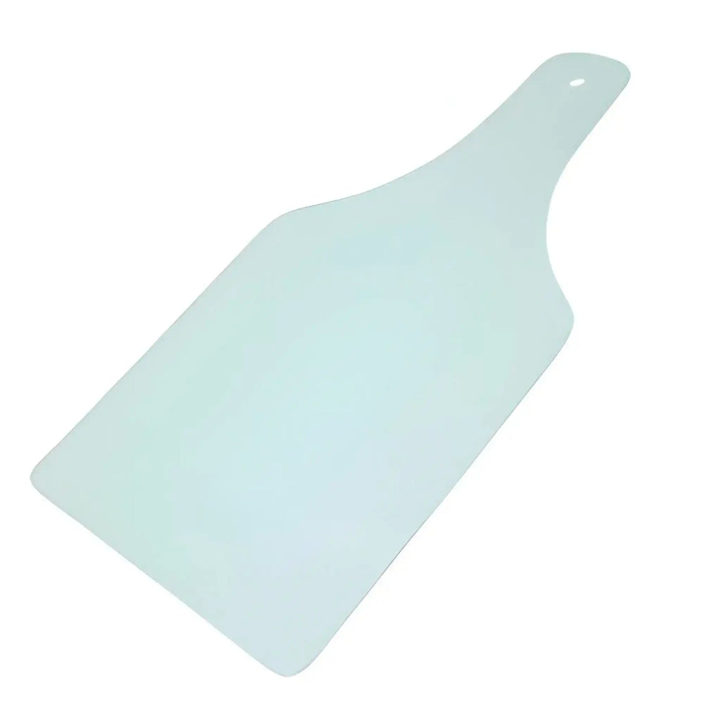 Funny Sheep Bottle Shaped Glass Chopping Board - Cheese Platter, Sheep Worktop Saver