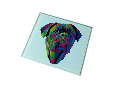 Boxer Dog Glass Coaster (Set of 4)