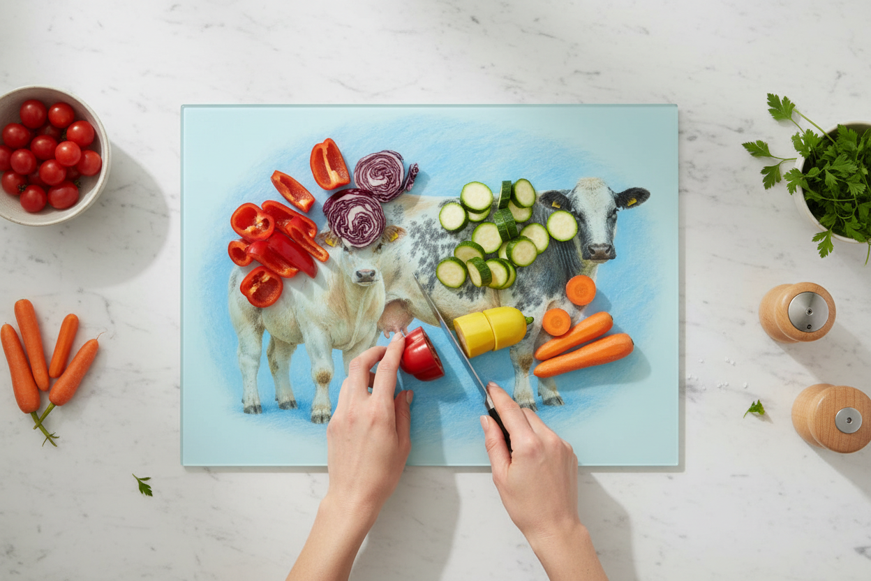 British Blue Chopping Board - British Blue Worktop Saver British Blue Chopping Board - British Blue Worktop Saver