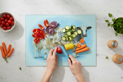 British Blue Chopping Board - British Blue Worktop Saver British Blue Chopping Board - British Blue Worktop Saver
