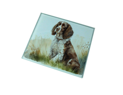 Spaniel Glass Coaster (Set of 4)