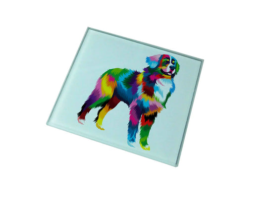 Burmese Mountain Dog Glass Coaster (Set of 4)