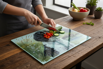 Spaniel Chopping Board - Spaniel Worktop Saver