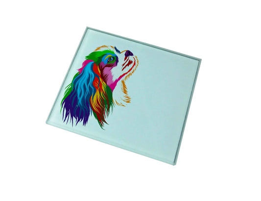 Cavalier King Charles Spaniel Glass Coaster (Set of 4)