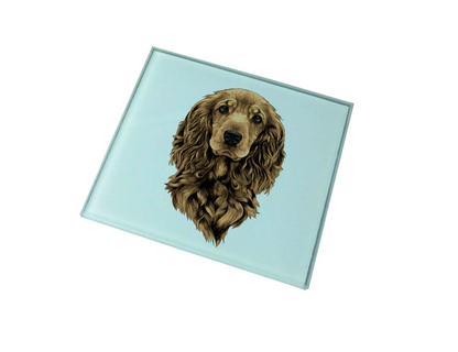 Cocker Spaniel Glass Coaster (Set of 4)