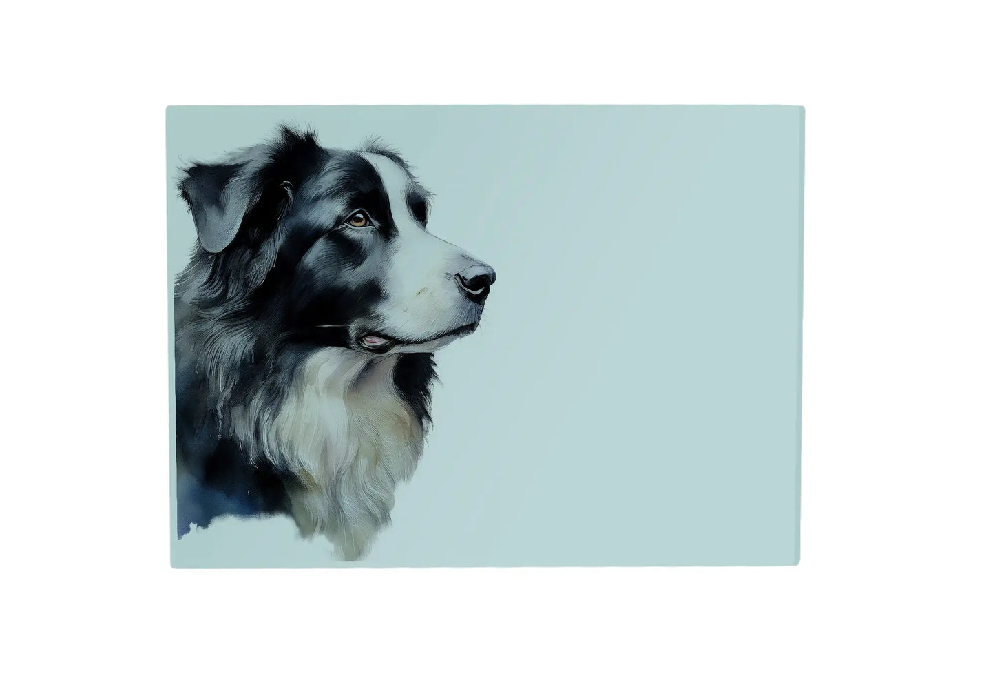 Collie Glass Placemat