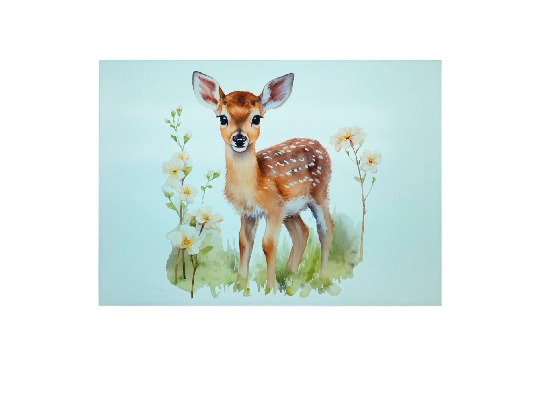 Deer Glass Chopping Board - Deer Worktop Protector