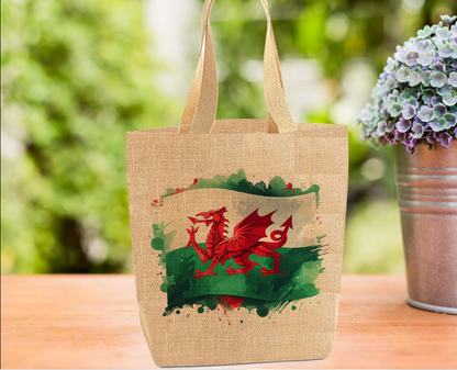 Welsh Flag Tote Bag