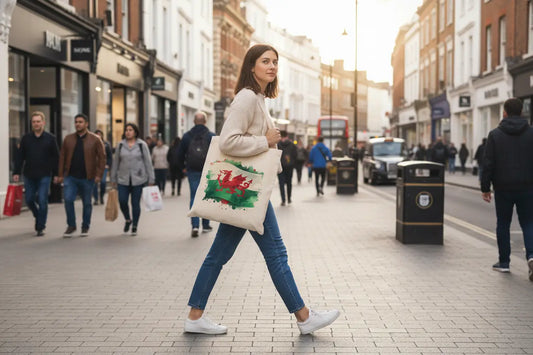 Welsh Flag Tote Bag