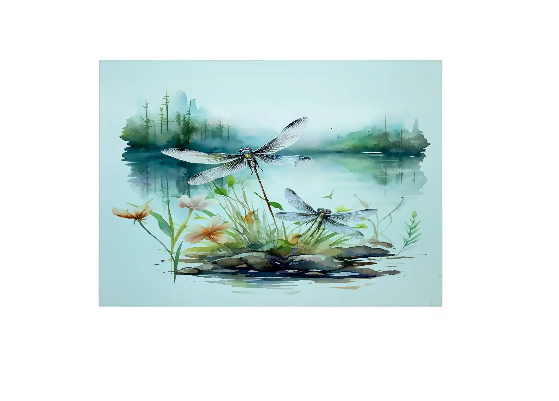 Dragonfly Glass Chopping Board, Dragonfly Worktop Saver