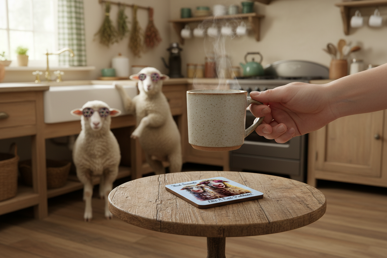 That Sounds Like a Ewe Problem.. Funny Sheep Coaster