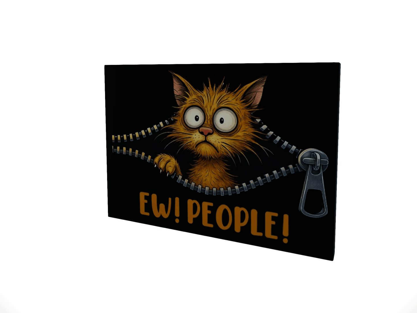 EW! People!.... Glossy Aluminium Print