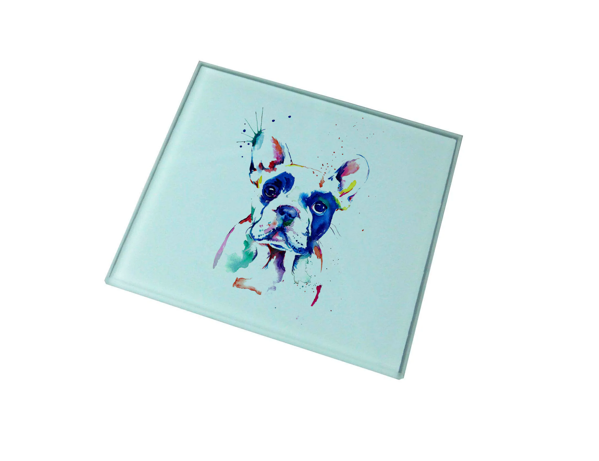 French Bulldog Glass Coaster (Set of 4)