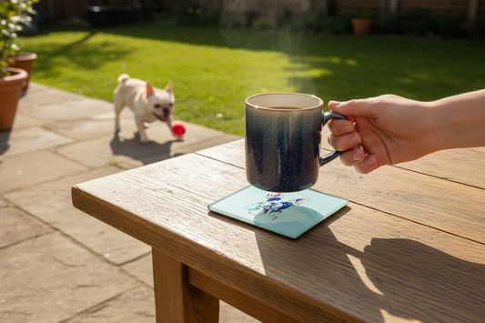 French Bulldog Glass Coaster (Set of 4)