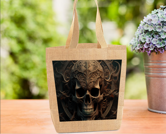 Gothic Skull - Tote Bag