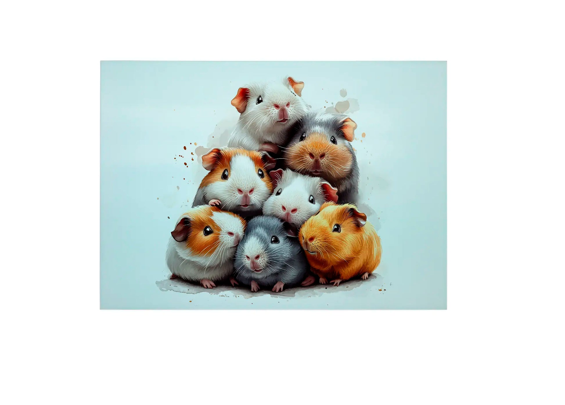 Guinea Pig Chopping Board, Guinea Pig Worktop Protector