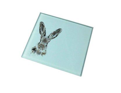 Hare Glass Coaster (Set of 4)