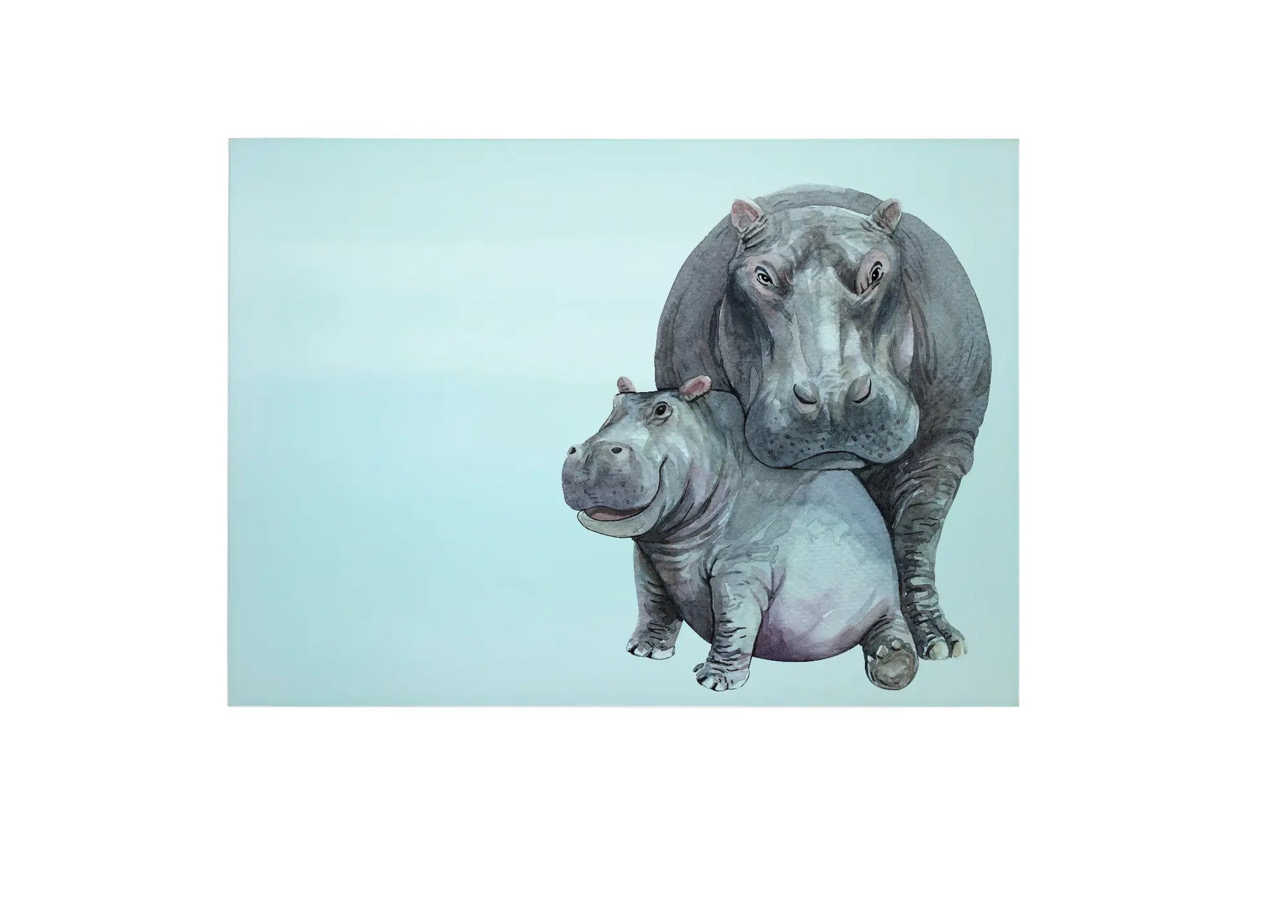 Hippo Glass Chopping Board, Hippo Worktop Saver