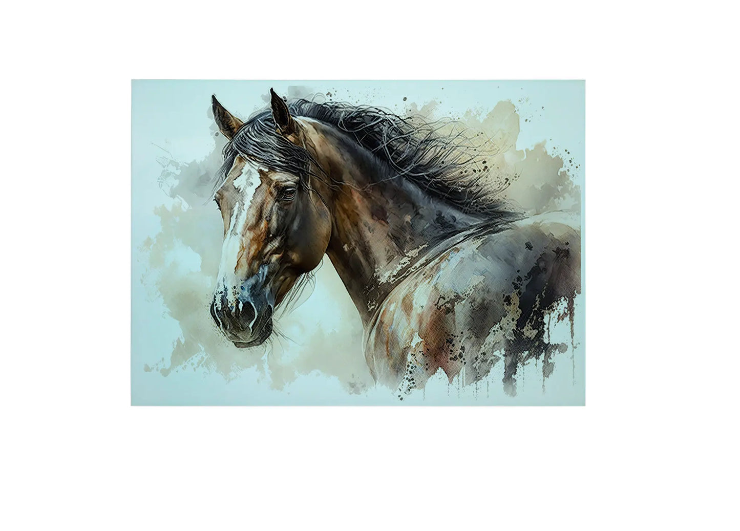 Horse Glass Chopping Board, Horse Worktop Saver