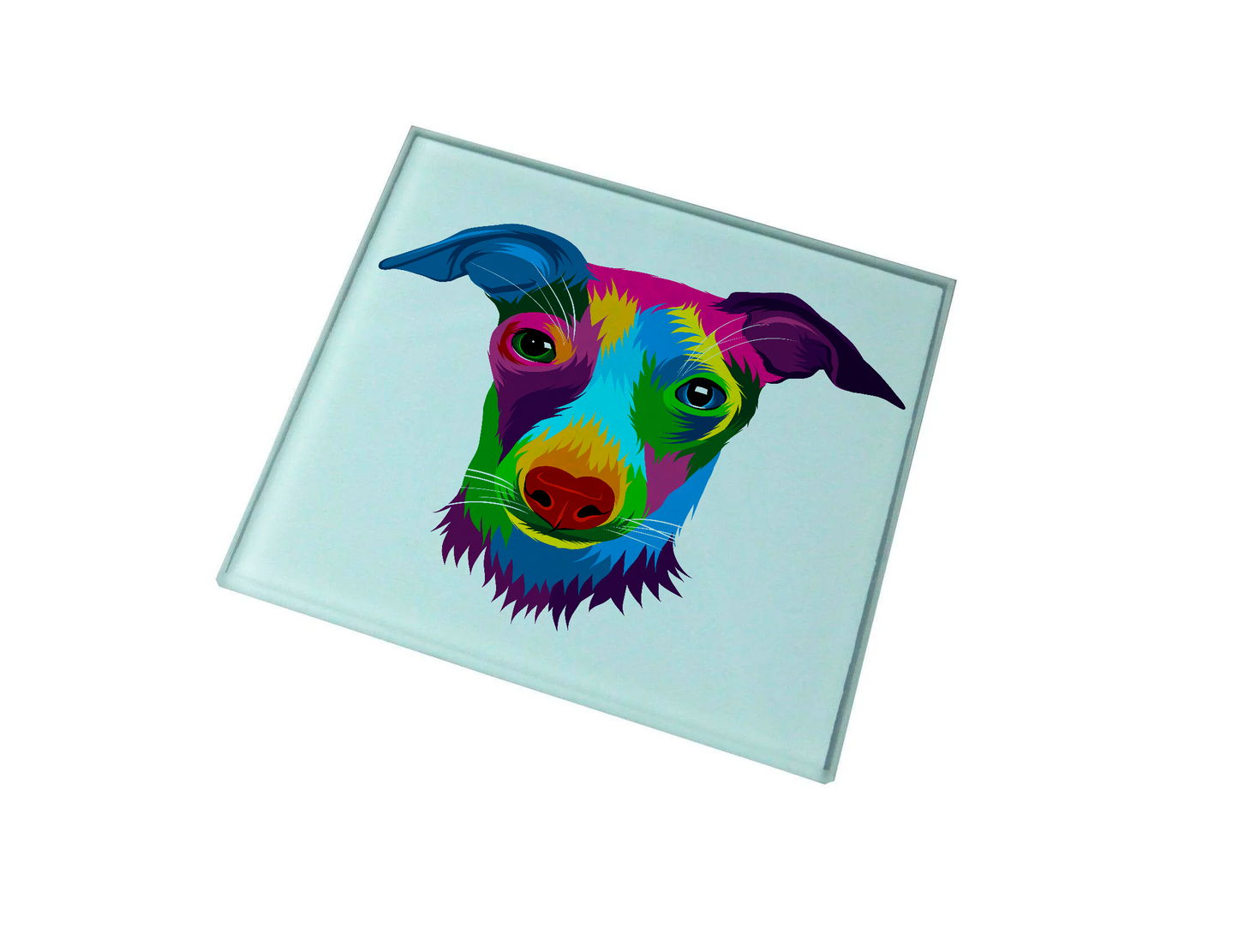Jack Russell Glass Coaster (Set of 4)