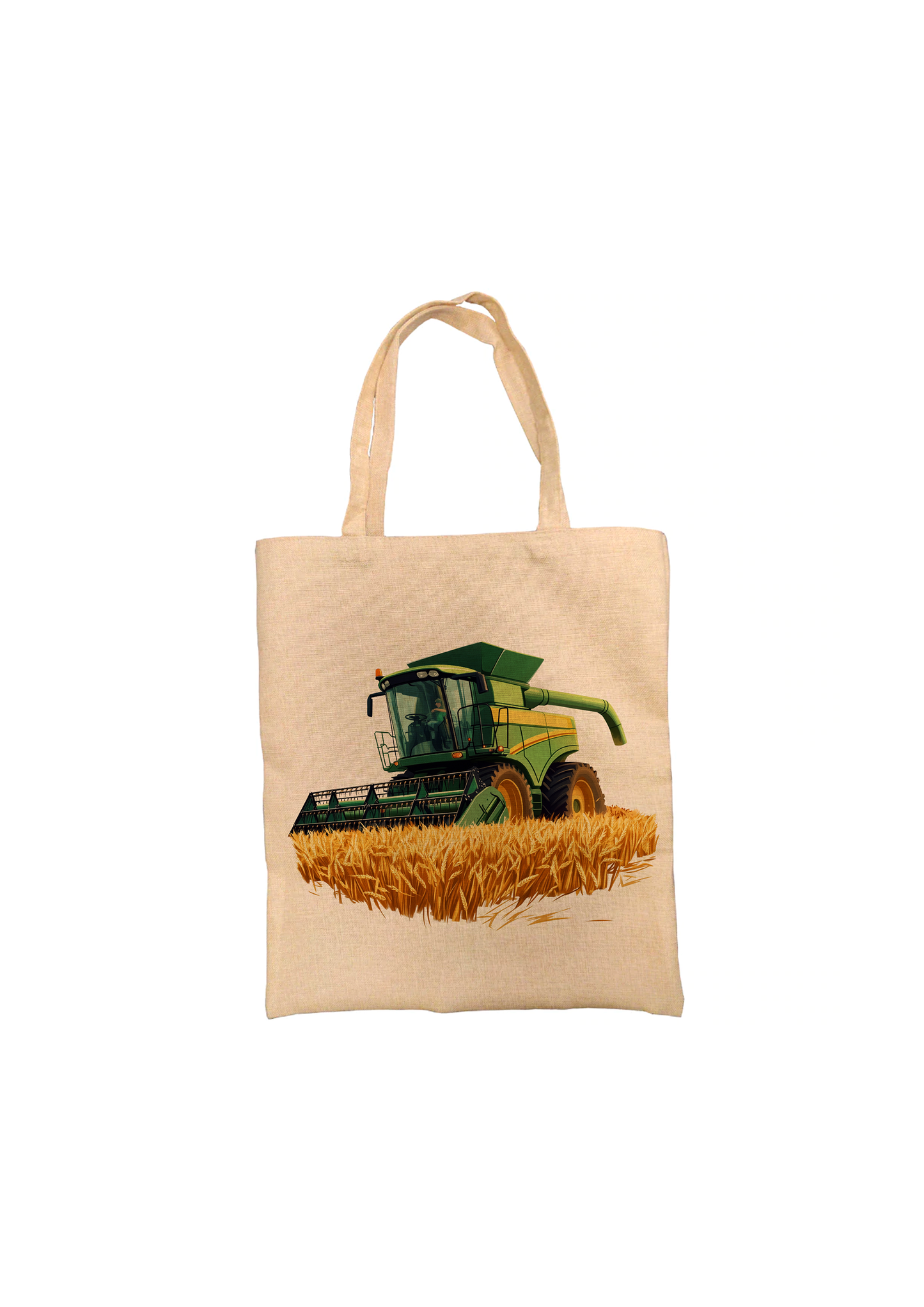 Combine Harvester (Green) - Tote Bag