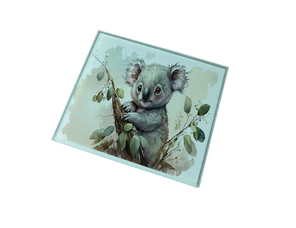 Koala Glass Coaster (Set of 4)