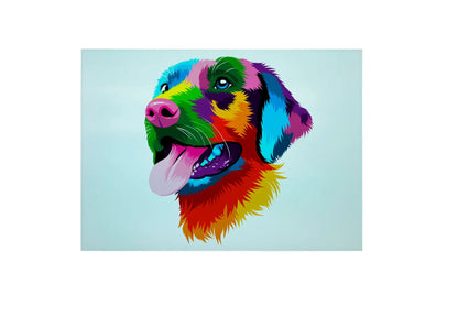 Labrador Glass Chopping Board, Labrador Glass Worktop Saver