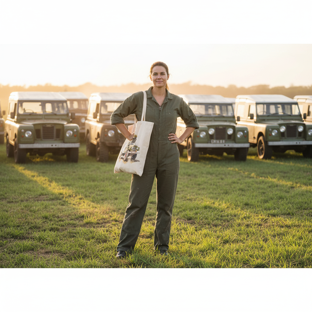 Classic Off Road Tote Bag, Classic 4x4 Tote Bag