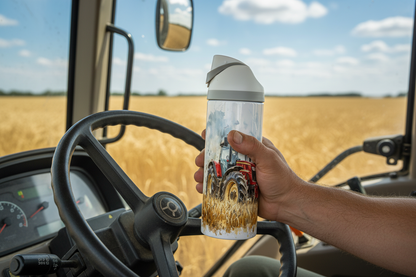 Red Tractor - 720ml Thermal Drinks Bottle - One Touch (Copy)