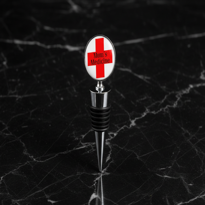 Mum's Medicine Bottle Stopper, Custom Bottle Stopper