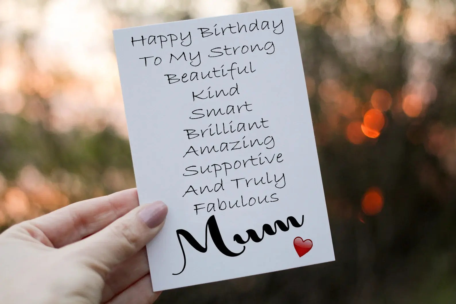 Mum Birthday Card, Card for Birthday, Greetings Card