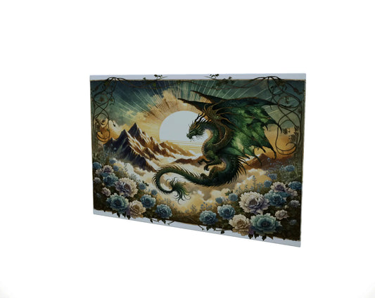 Mystic Dragon..... Glossy Aluminium Print