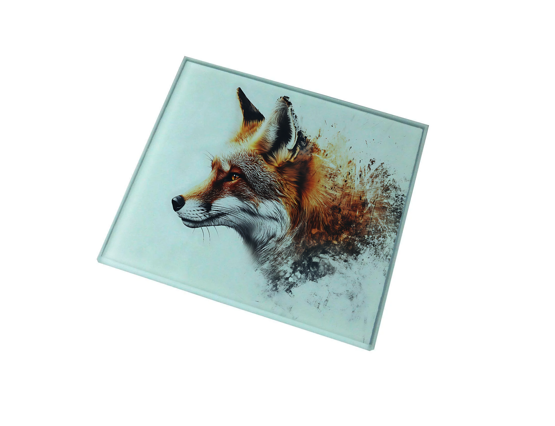 Fox Glass Coaster (Set of 4)