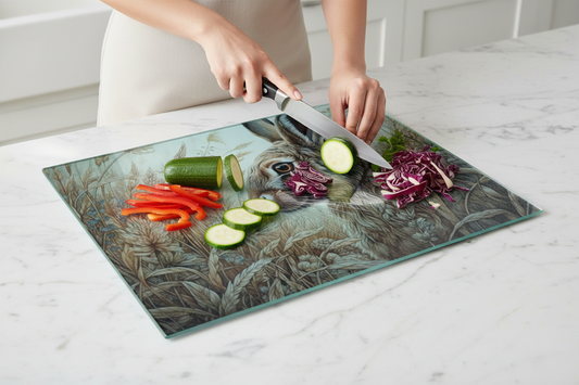 Hare Glass Chopping Board - Hare Worktop Protector