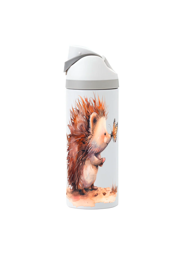 Hedgehog- 720ml Thermal Drinks Bottle - One Touch