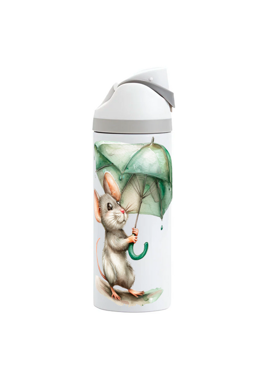 Cute Mouse- 720ml Thermal Drinks Bottle - One Touch