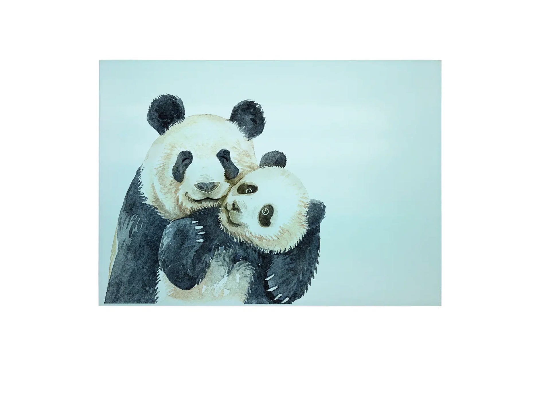 Panda Large Glass Chopping Board, Panda Worktop Saver