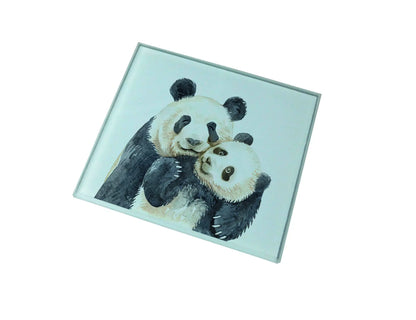 Panda Glass Coaster (Set of 4)
