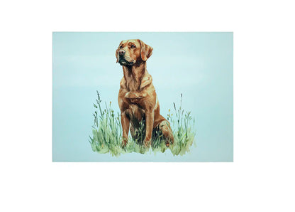 Red Fox Labrador Chopping Board - Red Fox Labrador Worktop Saver Red Fox Labrador Chopping Board - Red Fox Labrador Worktop Saver