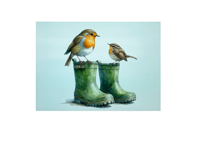 Robin and Wellies Glass Chopping Board - Robins Worktop Saver