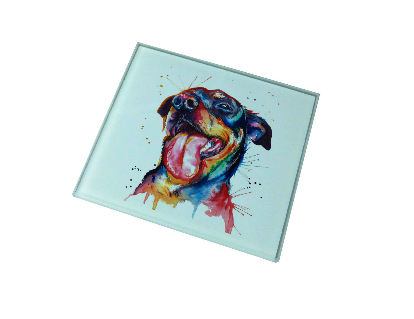 Rottweiler Glass Coaster (Set of 4)