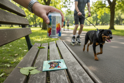 Rottweiler Glass Coaster (Set of 4)