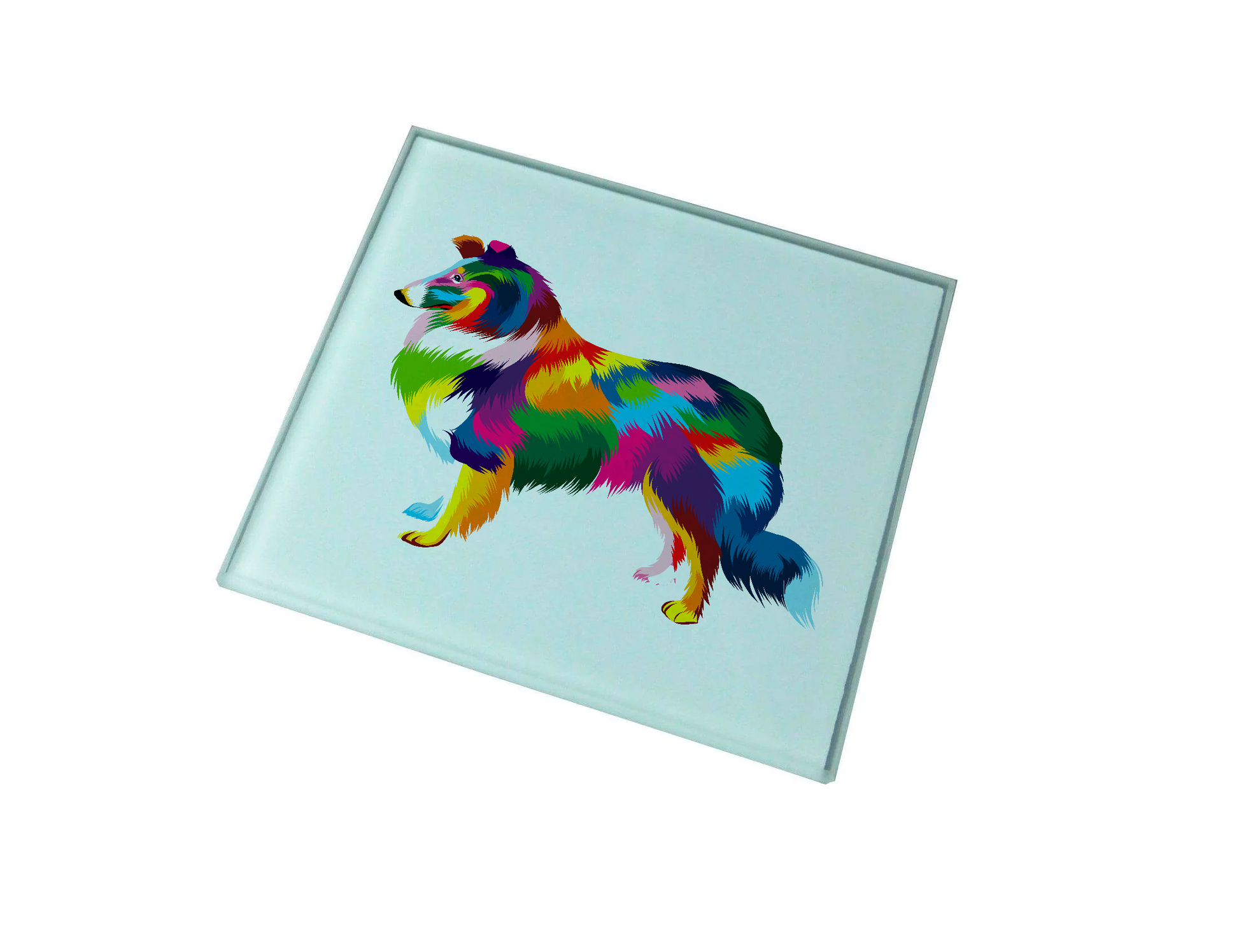 Sheltie Glass Coaster (Set of 4)