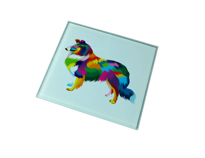 Sheltie Glass Coaster (Set of 4)