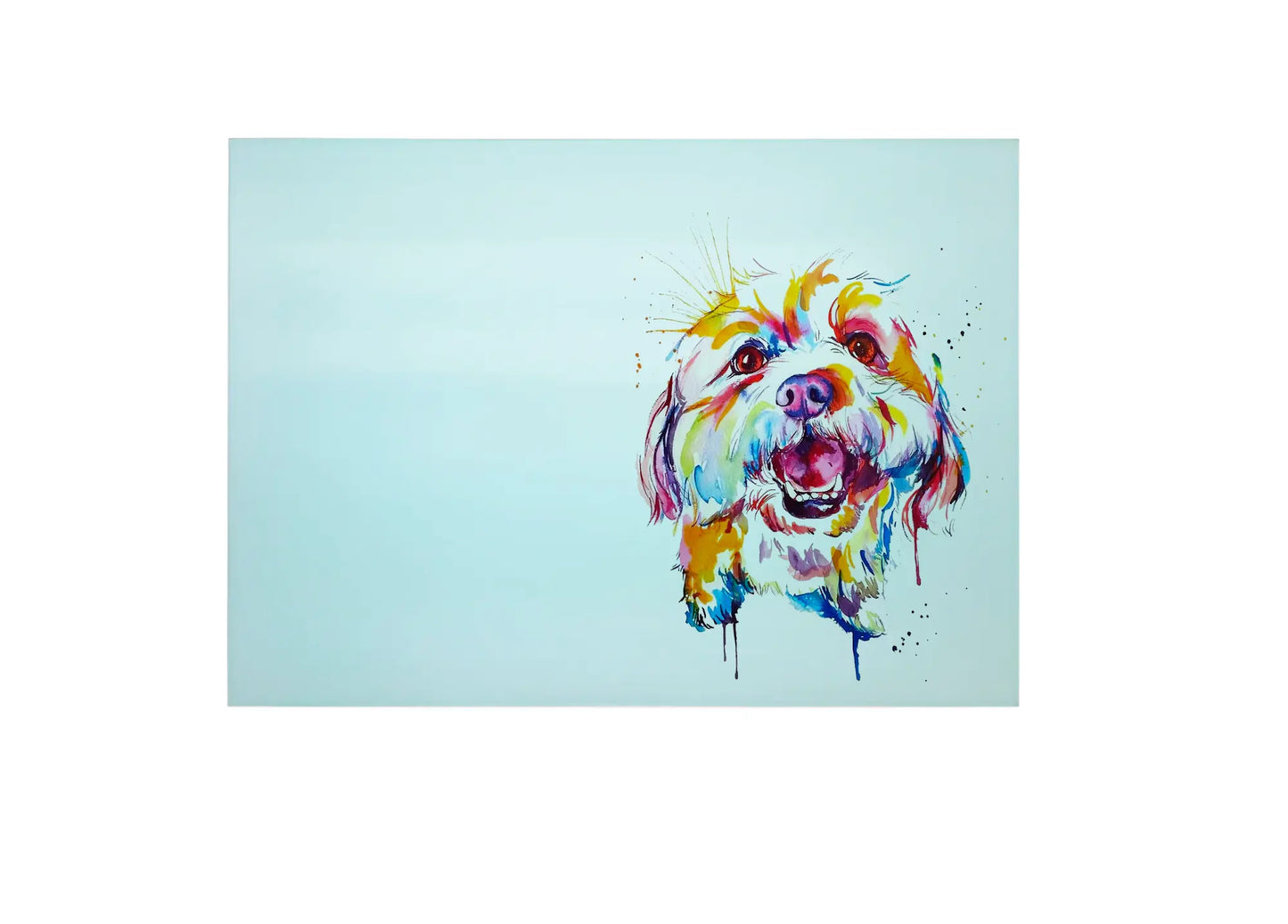 Shih Tzu Glass Chopping Board, Shih Tzu Worktop Saver