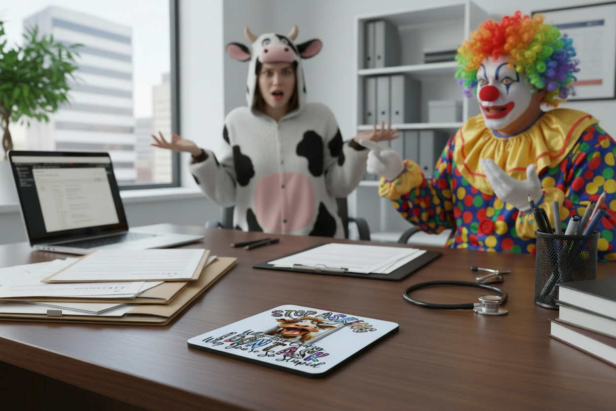 Cow Coaster -Stop Asking Why I Am Crazy I Don't Ask Why You're..