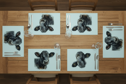 Welsh Black Glass Placemat